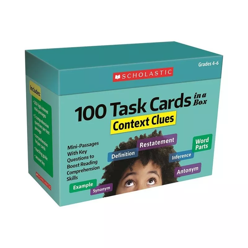 100 Task Cards In A Box: Context Clues