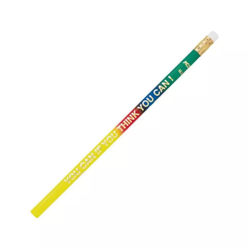 "You Can If You Think You Can!" Pencils, 12 Per Pack, 12 Packs