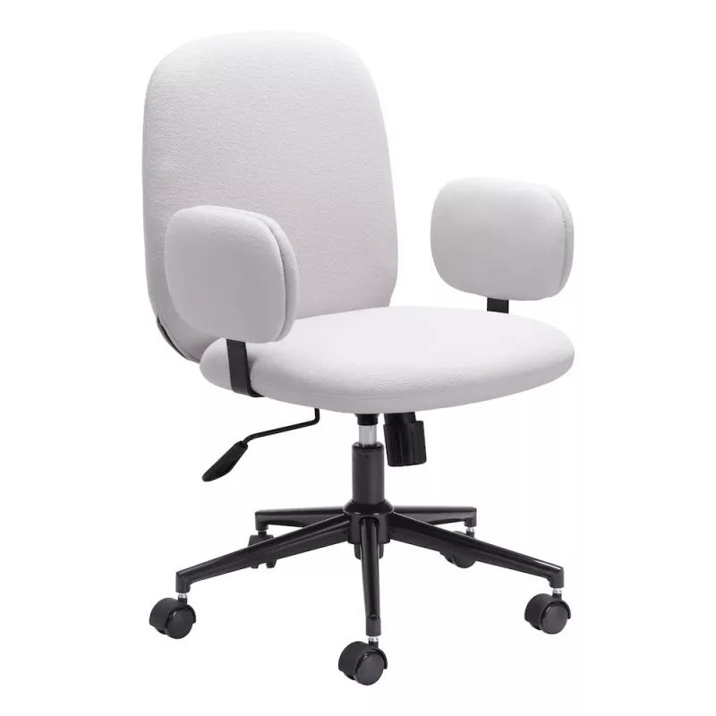 zuo-lionel-office-chair-beige Zuo Lionel Office Chair Beige