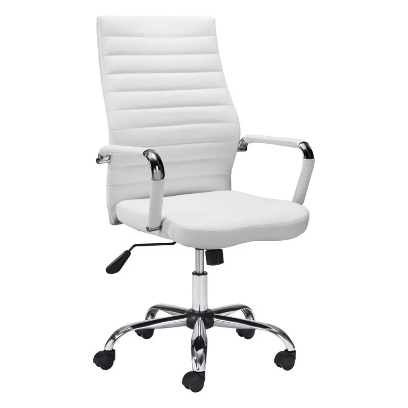zuo-primero-office-chair-white Zuo Primero Office Chair White